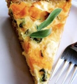 Spinach and Feta Quiche (large)