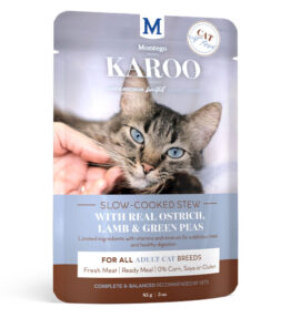 Awesome Purrific Classic Cat Ostrich and peas from Karoo (Wet food) (85g)