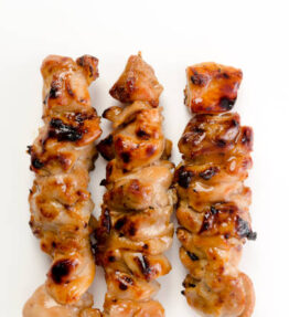 Yakitori, Japanese style skewered chicken