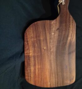 Amazing Rectangle Blackwood Cutting board by Denver (Small)